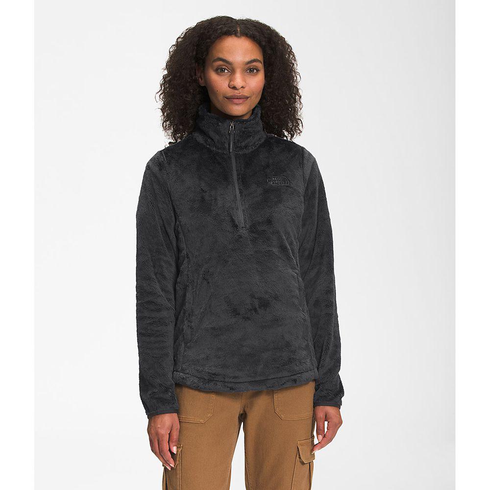 The North Face Osito ¼ Zip Γυναικεια Pullover - Γκρι (ASGO91250)